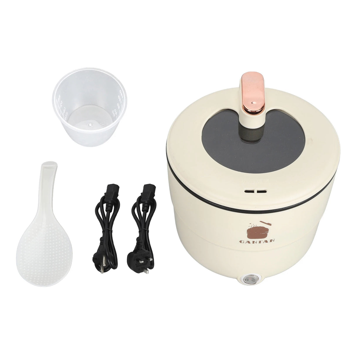 Cuiseur à Riz Électrique Multifonction 1.8L - Double Revêtement Antiadhésif, Cuisson Riz, Soupe, Nouilles, Vapeur