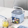 Bac à Glaçons XXL 48 Compartiments - Moule à Glaçons Double Couche Démoulage Facile, Plastique Alimentaire, Qualité Professionnelle