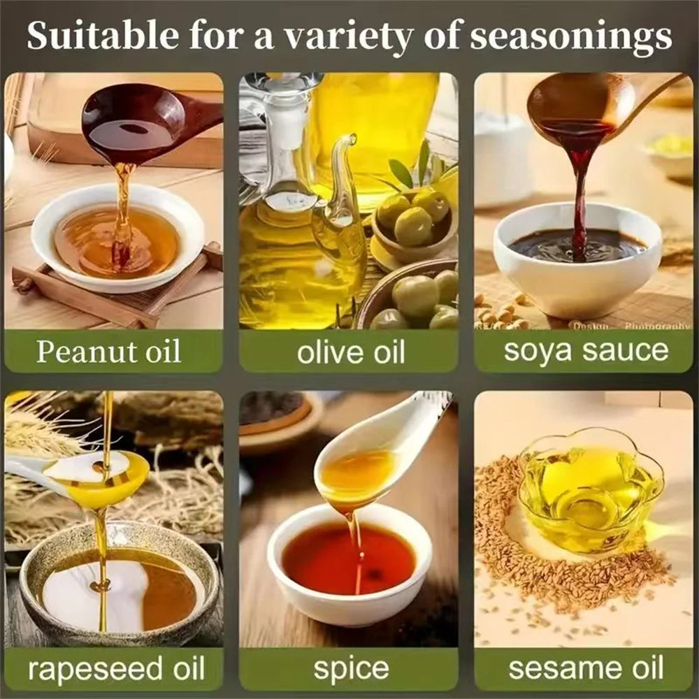 Cuisinez plus sainement avec ce vaporisateur d'huile 470ml en verre épais. Ce distributeur d'huile d'olive 2-en-1 combine spray fin et versement direct, pour doser précisément vos huiles, vinaigres ou vinaigrettes. Livré